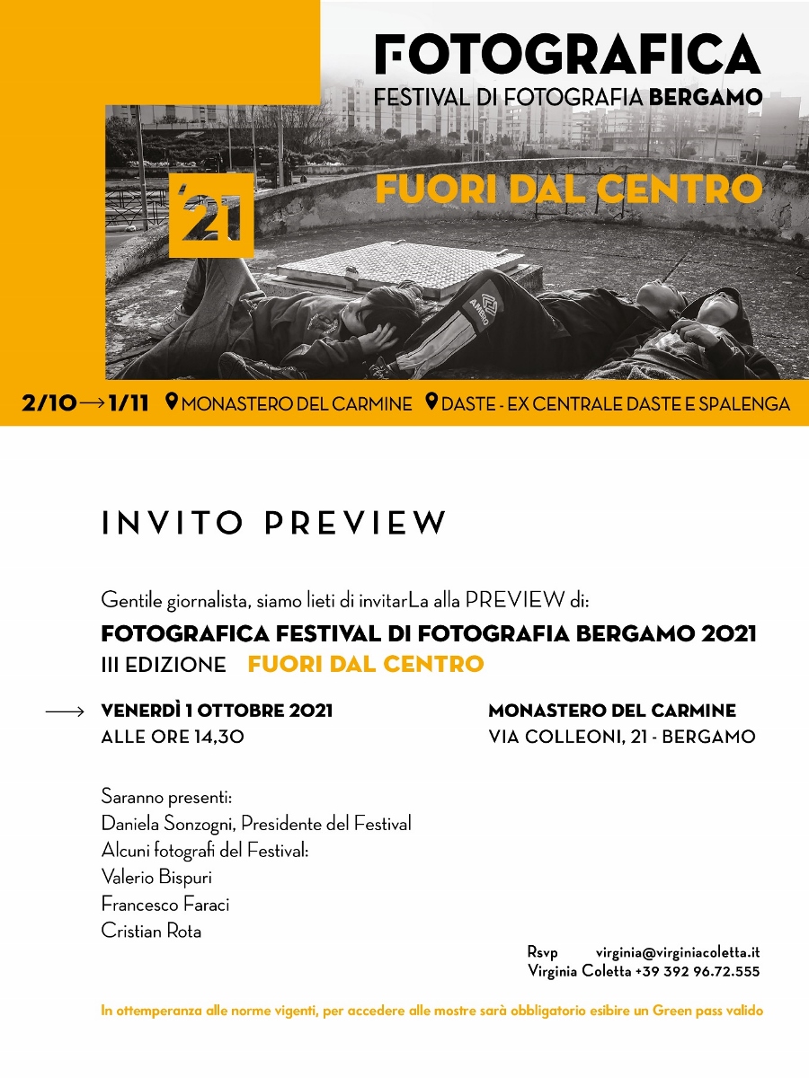 Fotografica 2021. Festival di Fotografia Bergamo